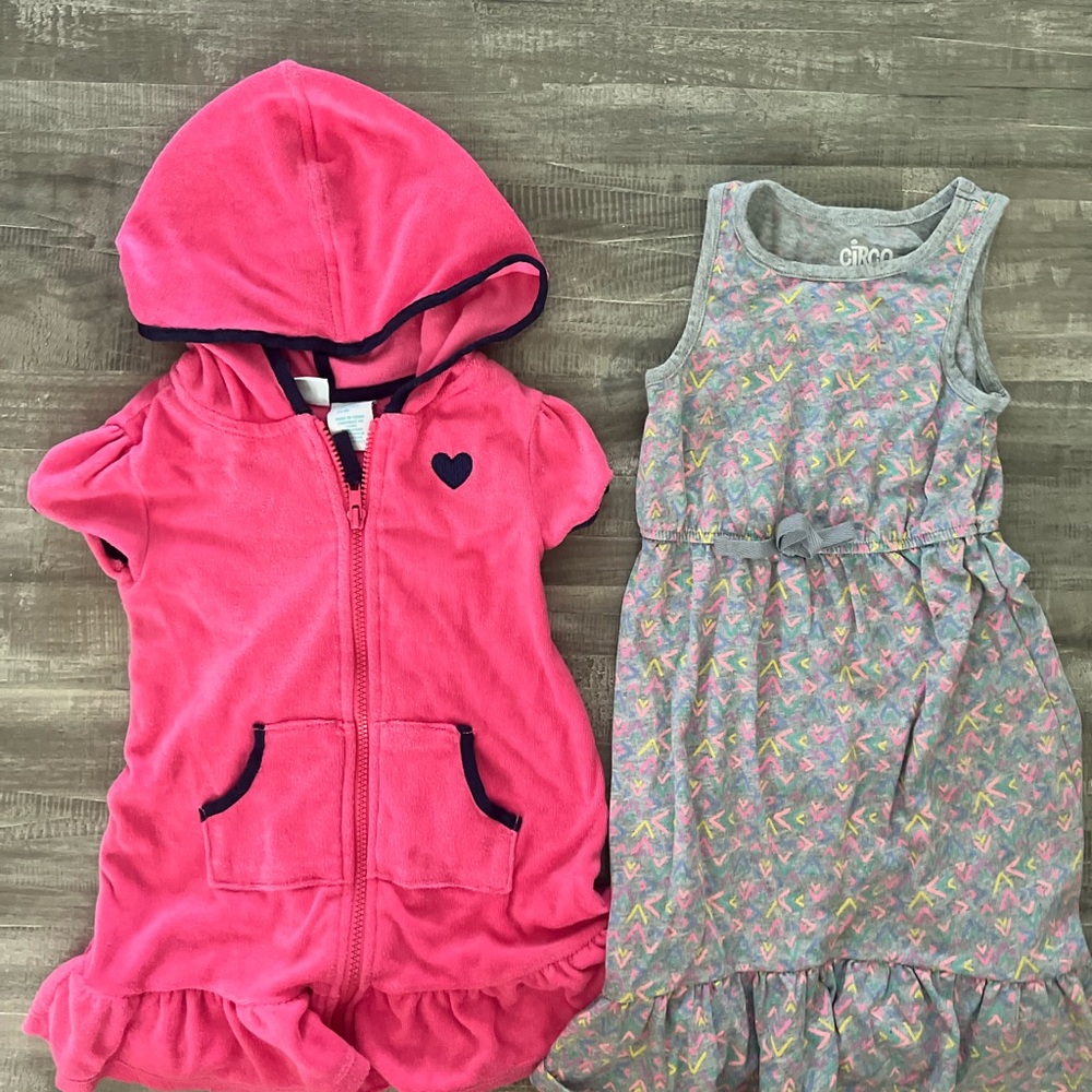 3T swim cover up and dress bundle